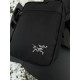 Сумка Arcteryx GORE-Tex чорна сумка через плече спортивний месенджер чоловічий Арктерикс барсетка через плече Арк чоловіча сумка A