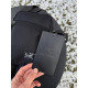 Сумка Arcteryx GORE-Tex чорна сумка через плече спортивний месенджер чоловічий Арктерикс барсетка через плече Арк чоловіча сумка A