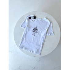 Футболка CP COMPANY у чорному кольорі чоловіча футболка Сп Компані літня спортивна бейсболка Сп біла футболка на літо C.P. Compan