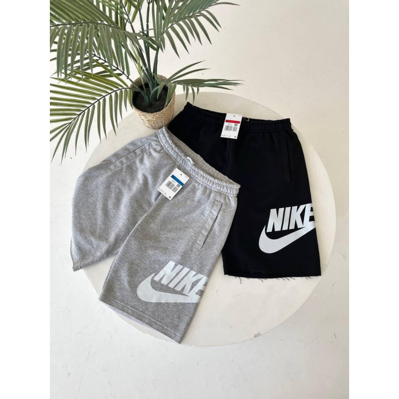 Шорти Nike mini Swoosh чорні спортивні шортики Найк літні чорні штани Найк Біг Лого сірі спортивні