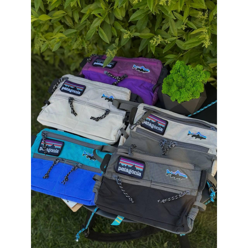 Сумка Patagonia Crossbody чоловіча сумка через плече Патагонія з патчем акула чоловіча сумка патагонія кроссбоді спортивна месендж