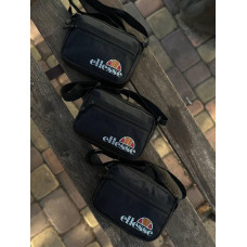 Сумка Ellesse чоловіча кросбоді сумка через плече Еліс спортивна широка літня сумка месенджер через плече Еліс