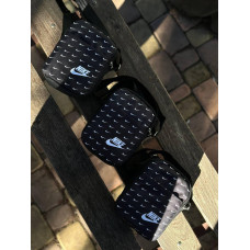 Сумка Nike Monogram чорна сумка через плече Найк Монограмна літній месенджер чоловічий від Найк спортивний месенджер через плече