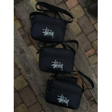 Сумка Stussy чоловіча сумка через плече барсетка чоловіча Стуссі літня месенджер через плече спортивний від Стусі