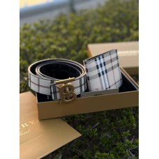 Набір подарунковий Burberry ремінь та гаманець Барбері в комплекті подарунковий набір на день народження від Барбері шкіряний ремі