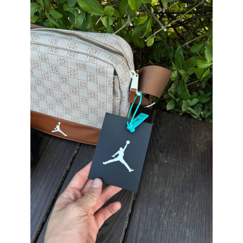 Сумка Джордан 23 монограм сумка через плече месенджер Jordan 23 monogram, спортивна барсетка через плече Жордан