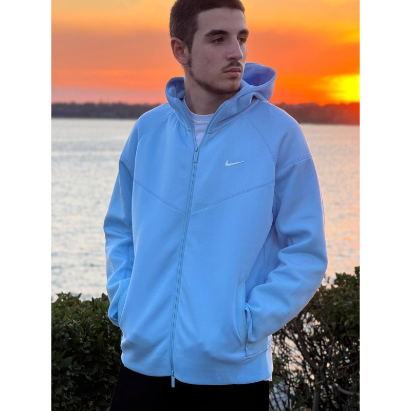 Зіп-худі Nike Nocta Tech Fleece чоловіча кофта Найк Нокта чорна спортивна сіпка Найк Нокта Теч Фліс худі Найк теч фліс