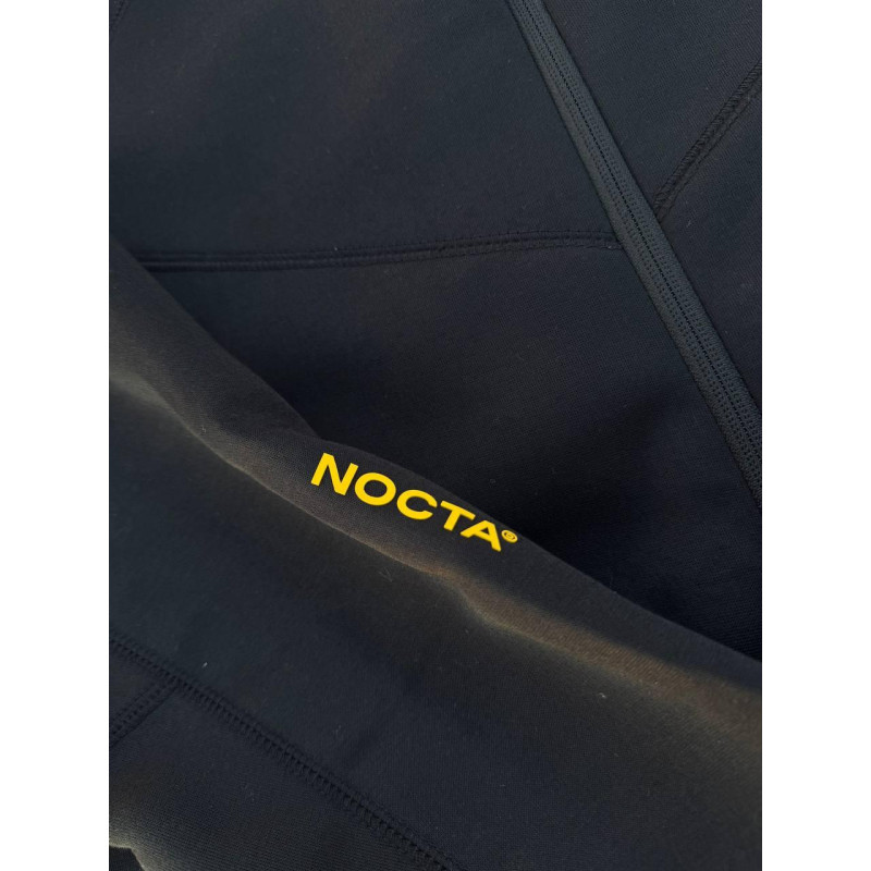 Зіп-худі Nike Nocta Tech Fleece чоловіча кофта Найк Нокта чорна спортивна сіпка Найк Нокта Теч Фліс худі Найк теч фліс