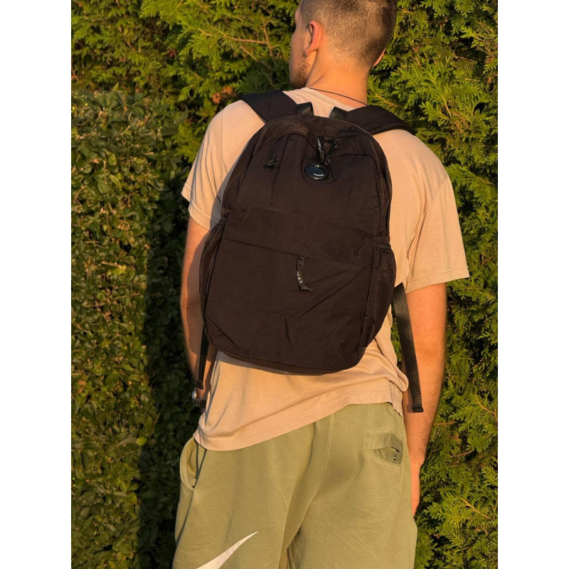 Рюкзак CP Company чоловічий спортивний рюкзак чорний Сипі Компані хакі шкільний портфель Сп Компані чорна шкільна валіза Сп