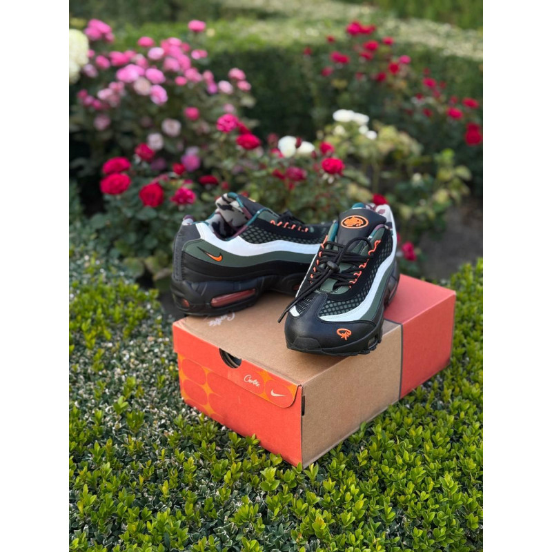 Кросівки Nike X Corteiz чоловічі спортивні кроси чорні Найк Х Кортез чоловічі кеди літні Найк