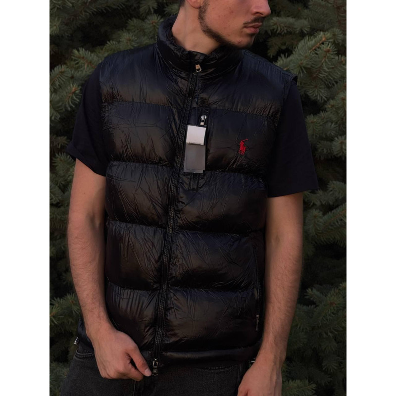 Жилетка Polo Ralph Lauren чорна чоловіча спортивна жилетка безрукавка черепна Поло Ральф Лоурен біла жилетка Поло