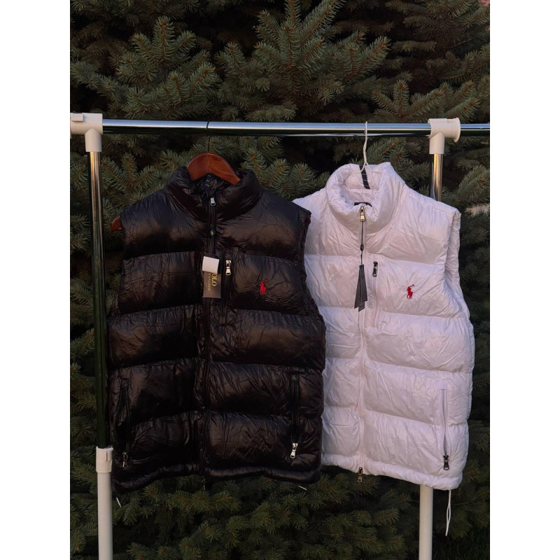Жилетка Polo Ralph Lauren чорна чоловіча спортивна жилетка безрукавка черепна Поло Ральф Лоурен біла жилетка Поло
