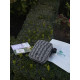 Сумка Lacoste monogram Bag чоловіча сумка через плече Лакост чорна спортивна месенджер чоловічий чорний Лакоста монограм