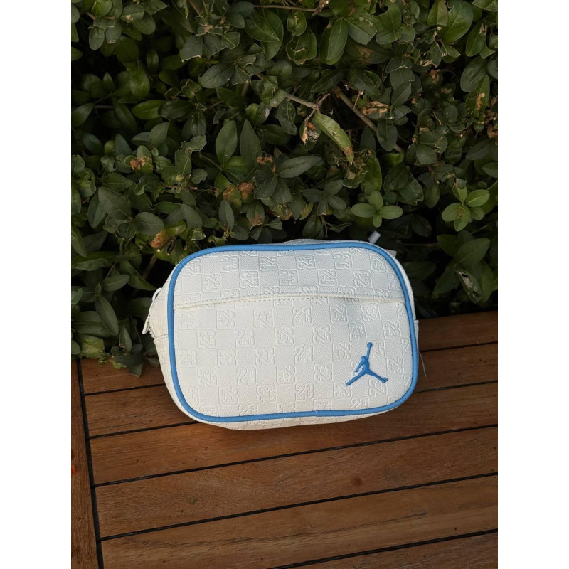 Сумка Jordan monogram чорна чоловіча сумка Джордан через плече чоловіча месенджер барсетка чорний Джордан монограм