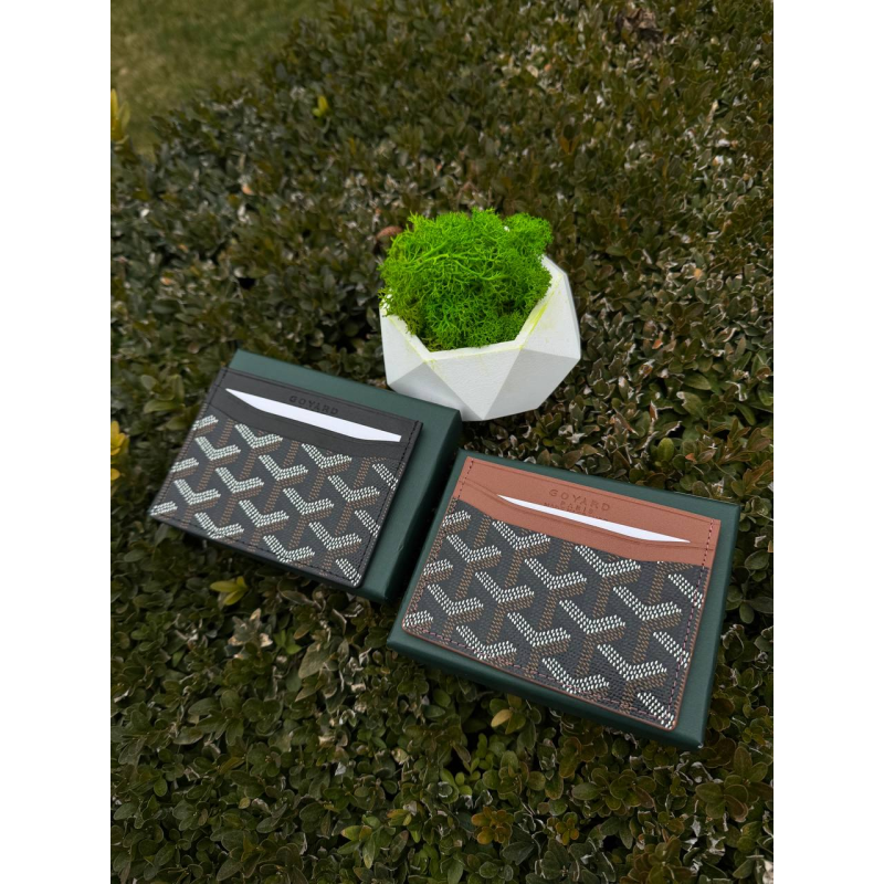 Візитниця бренду Goyard купити | Купити кардхолдер Гойард шкіряний | Замовити гойард брендову візитницю
