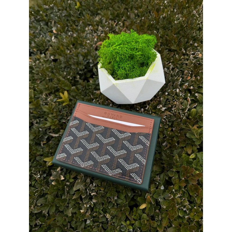 Візитниця бренду Goyard купити | Купити кардхолдер Гойард шкіряний | Замовити гойард брендову візитницю