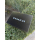 Сумка Coach New York чоловіча чорна барсетка шкіряна сумка Коач через плече месенджер Коуч чоловічий чорний