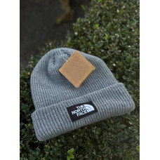 Шапка TNF сіра чоловіча шапка The North Face чорна спортивна Шапка чоловіча Тнф на зиму , зимова шапка Зе Норт Фейс