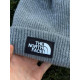 Шапка TNF сіра чоловіча шапка The North Face чорна спортивна Шапка чоловіча Тнф на зиму , зимова шапка Зе Норт Фейс