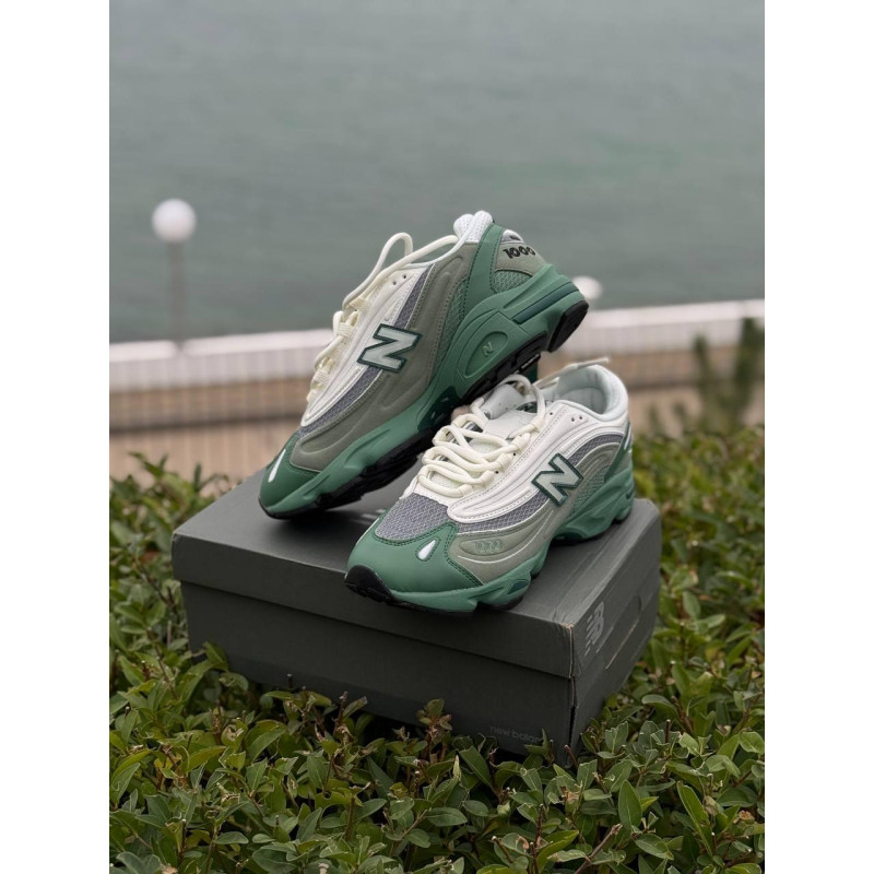 Кросівки New Balance 1000 чоловічі зелені кросівки Нью Беленс зелені чоловічі кроси Ньюбік