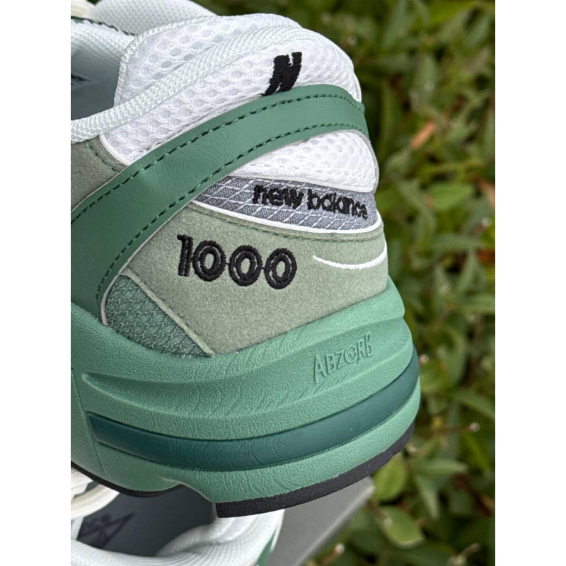 Кросівки New Balance 1000 чоловічі зелені кросівки Нью Беленс зелені чоловічі кроси Ньюбік