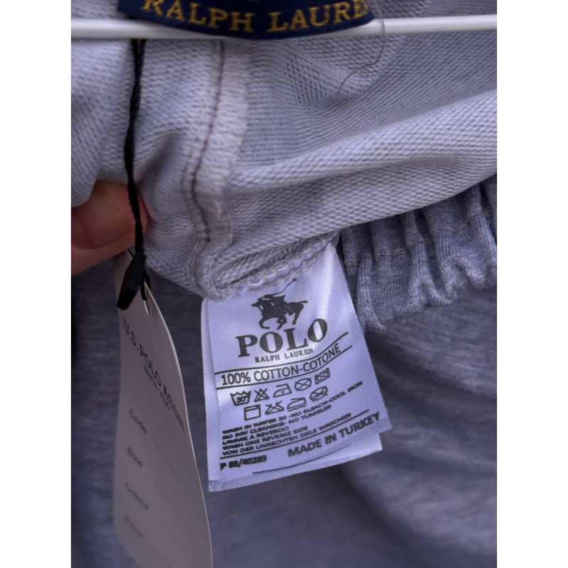 Штани Polo Ralph Lauren сірі чоловічі штани Поло сірі Поло Ральф Лоурен штани на осінь Поло