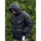 Пуховик Nike Storm Fit зимовий чоловічий пуховик чорний теплий Найк Шторм Фіт куртка на зиму Найк чоловіча біла