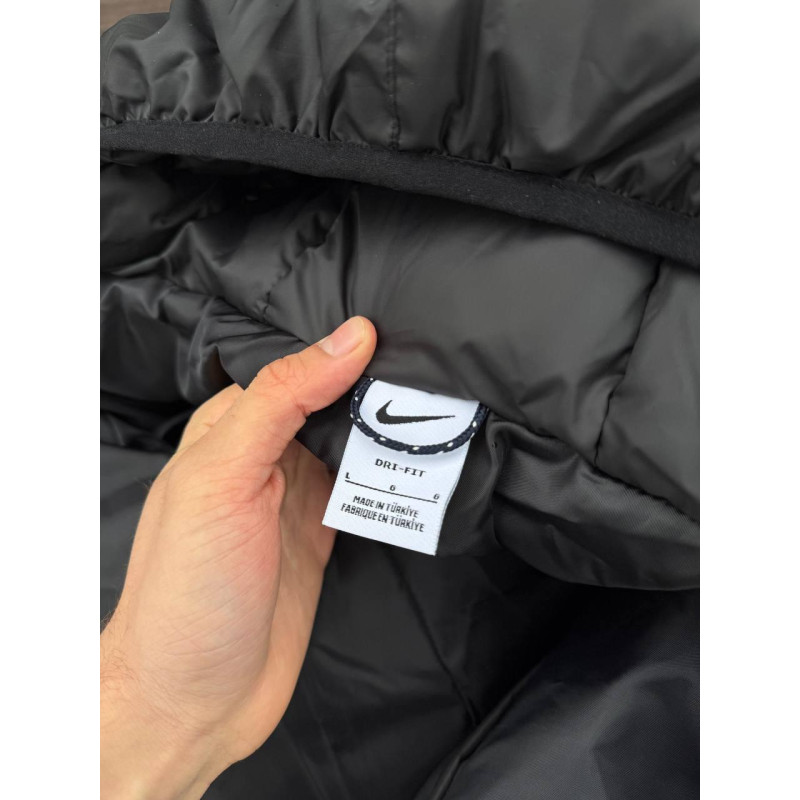 Пуховик Nike Storm Fit зимовий чоловічий пуховик чорний теплий Найк Шторм Фіт куртка на зиму Найк чоловіча біла