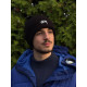 Шапка Stussy 3D logo Чоловіча чорна шапка стусі 3Д Лого зимова спортивна шапка стусі 3Д логотип
