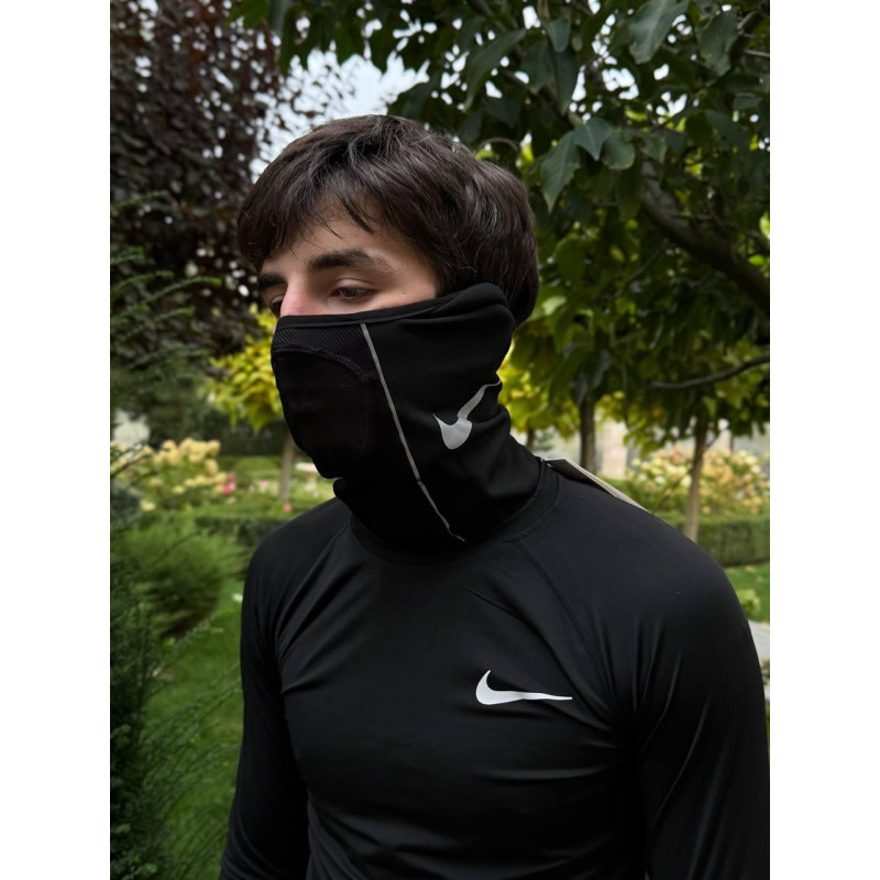 Снуд Nike Reflective чоловічий чорний баф Найк Снуд чорний чоловічий Снуд найк спортивний чорний