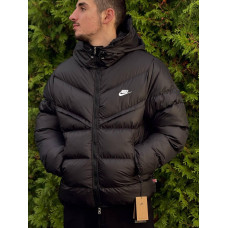 Пуховик Nike Storm Fit чоловіча чорна спортивна куртка Nike black storm fit чоловіча спортивна куртка Nike