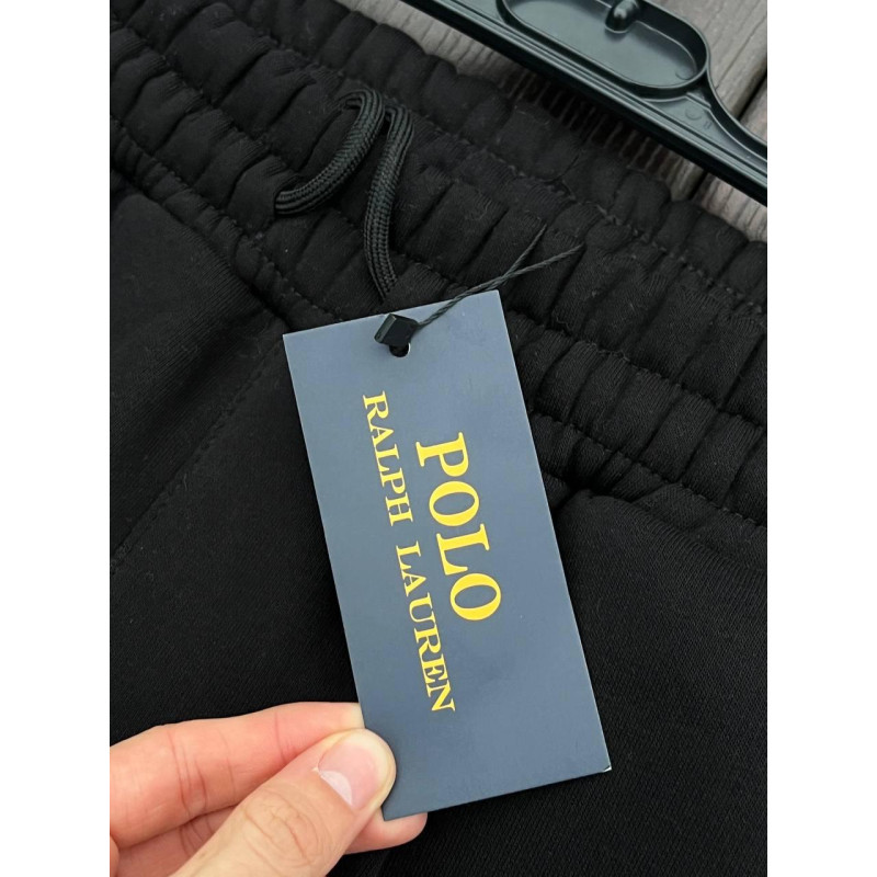 Штани Polo Ralph Lauren чорні чоловічі флісові зимові штани Polo Ralph Lauren сірі теплі флісові штани Polo