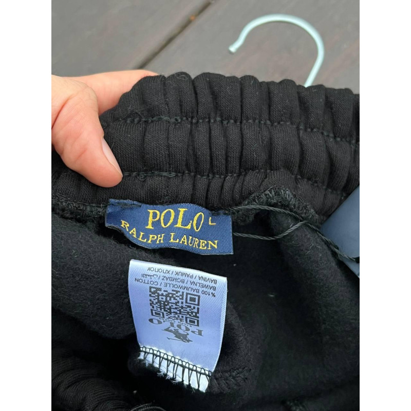 Штани Polo Ralph Lauren чорні чоловічі флісові зимові штани Polo Ralph Lauren сірі теплі флісові штани Polo