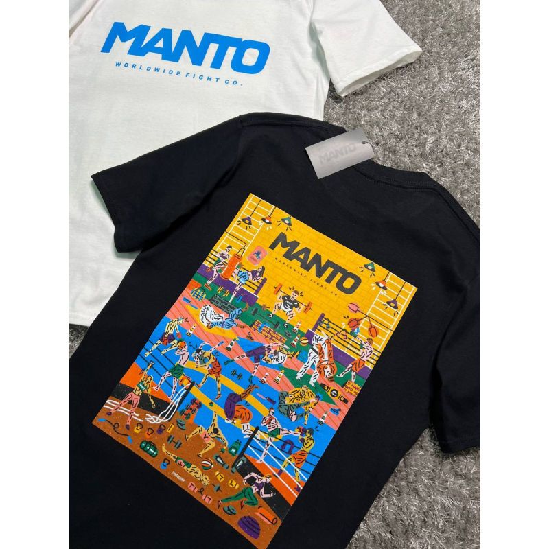 Футболка MANTO GYM | Тренувальна футболка MANTO | Спортивна футболка для залу від МАНТО