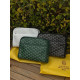 Клатч сумка Goyard Paris шкіряна чоловіча сумка Гоярд барсетка сірчана месенджер Гоярд білий