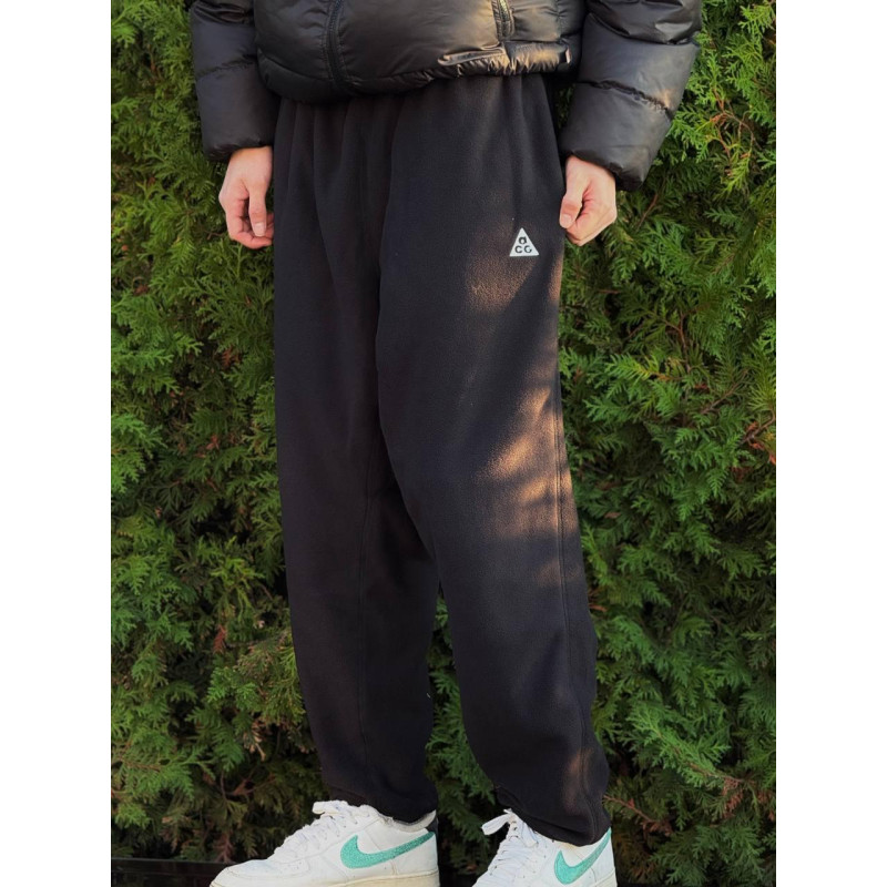 Штани ACG чоловічі флісові штани Nike X ACG Teddy pants чоловічі зимові штани Найк Асдж чорні спортивні Найк штани