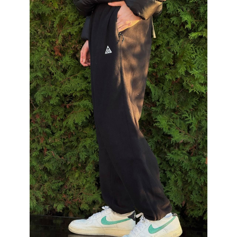 Штани ACG чоловічі флісові штани Nike X ACG Teddy pants чоловічі зимові штани Найк Асдж чорні спортивні Найк штани