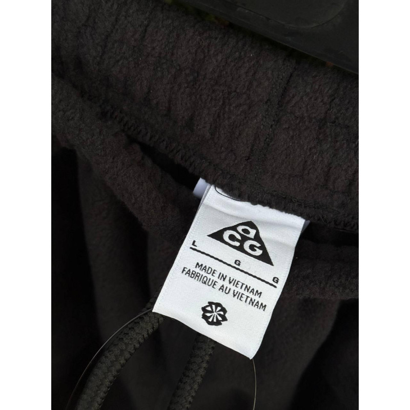 Штани ACG чоловічі флісові штани Nike X ACG Teddy pants чоловічі зимові штани Найк Асдж чорні спортивні Найк штани