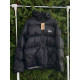 Пуховик Stussy 800 fit чоловічий чорний пуховик з сірим Стуссі чоловіча чорна куртка Стусі пуховик Stusy зимовий
