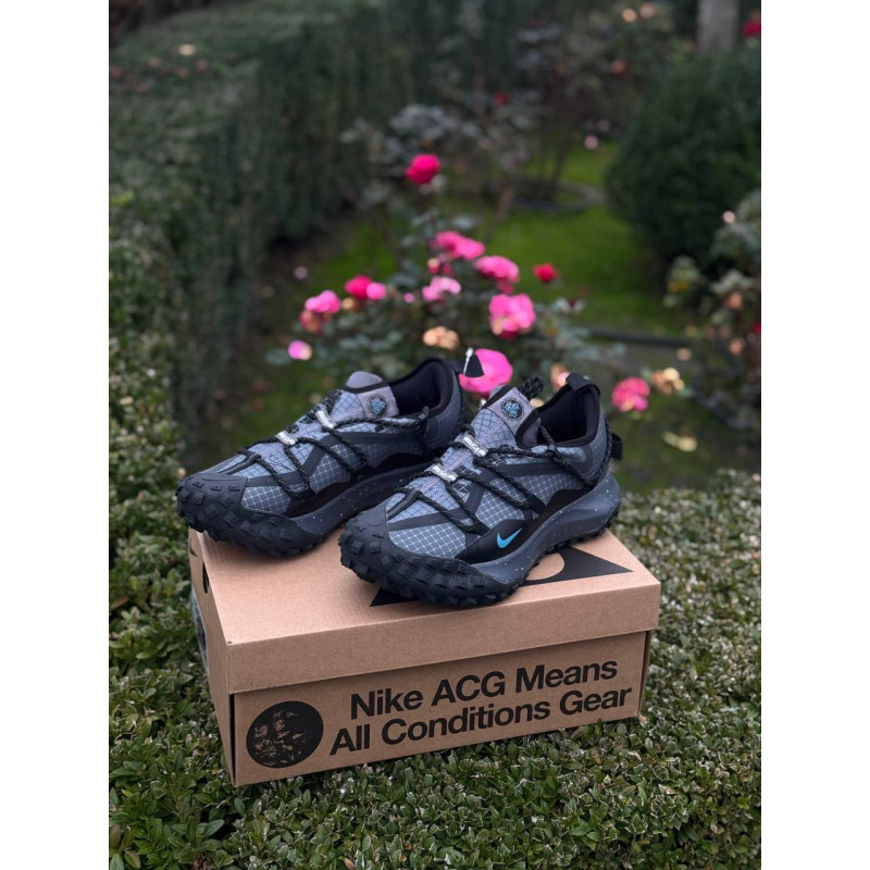 Кросівки зимові Nike ACG Mountain GX сірі чоловічі сині кросівки Найк Асдж Маунтейн чорні спортивні
