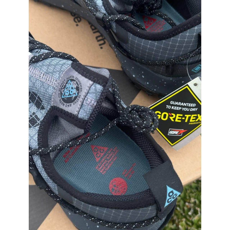 Кросівки зимові Nike ACG Mountain GX сірі чоловічі сині кросівки Найк Асдж Маунтейн чорні спортивні