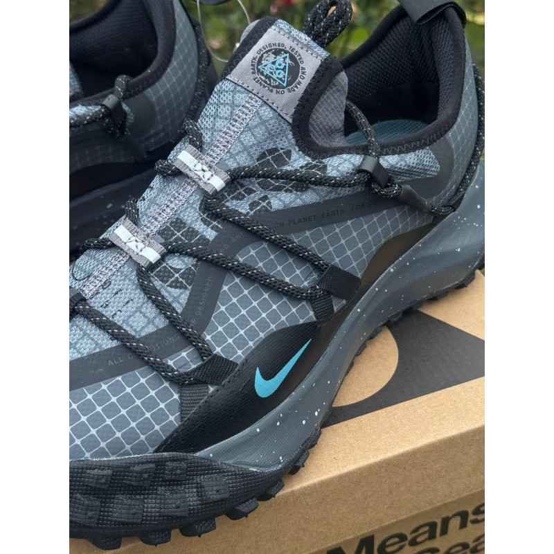 Кросівки зимові Nike ACG Mountain GX сірі чоловічі сині кросівки Найк Асдж Маунтейн чорні спортивні