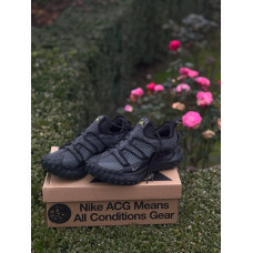 Кросівки Nike ACG Mountain LOW чоловічі чорні спортивні кросівки зимові Найк Асдж чорні на зиму