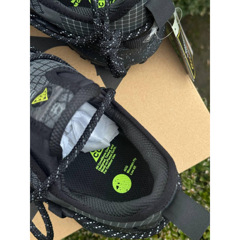Кросівки Nike ACG Mountain LOW чоловічі чорні спортивні кросівки зимові Найк Асдж чорні на зиму