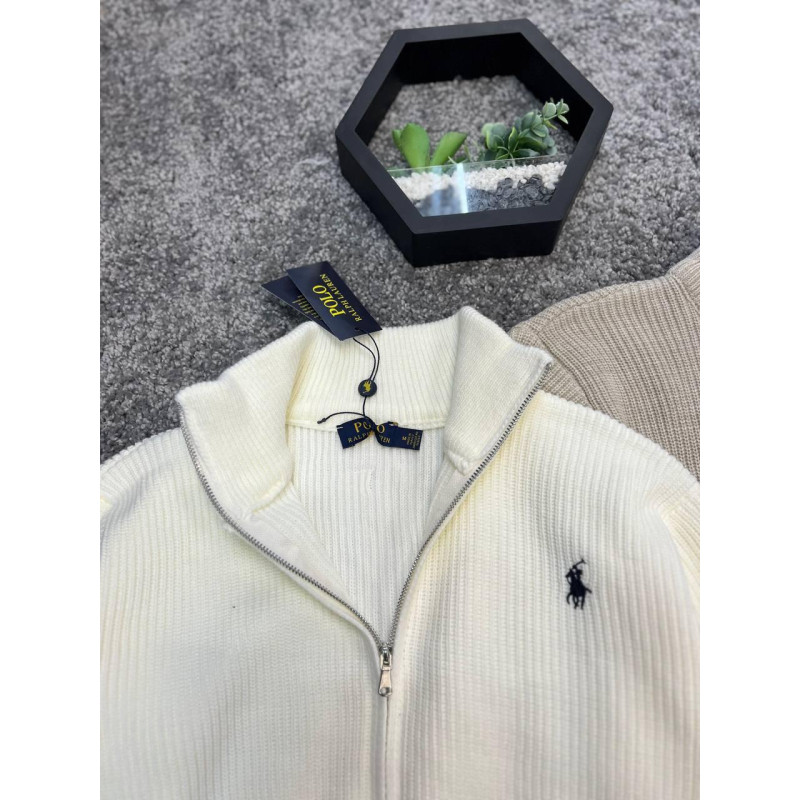 Кардиган Polo Ralph Lauren чоловічий чорний кардиган Polo Ralph Lauren Чоловіча спортивна куртка Polo Ralph Lauren Zipka чорна