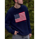 Светр Polo Ralph Lauren синій чоловічий светр кофта Поло Ральф Лоурен темно синій теплий зимовий светр Поло