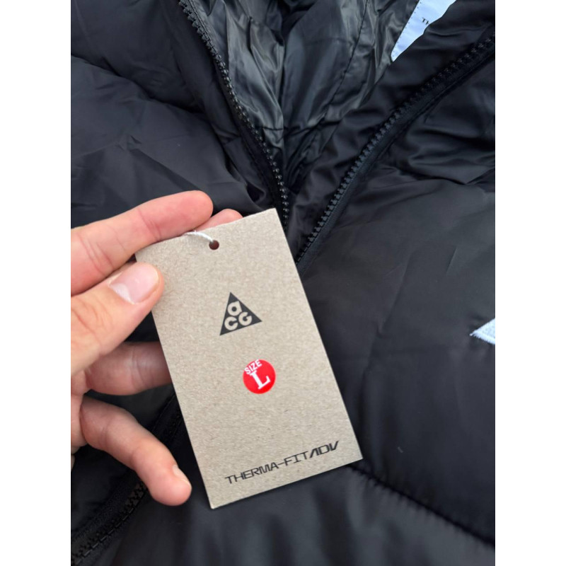 Пуховик Nike ACG зеленый мужской пуховик Найк Асдж спортивный гортекс зимний теплый куртка Найк Асдж