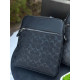 Сумка Coach New York чоловіча чорна сумка велика Коач Нью-Йорк барсетка шкіряна через плече Коуч
