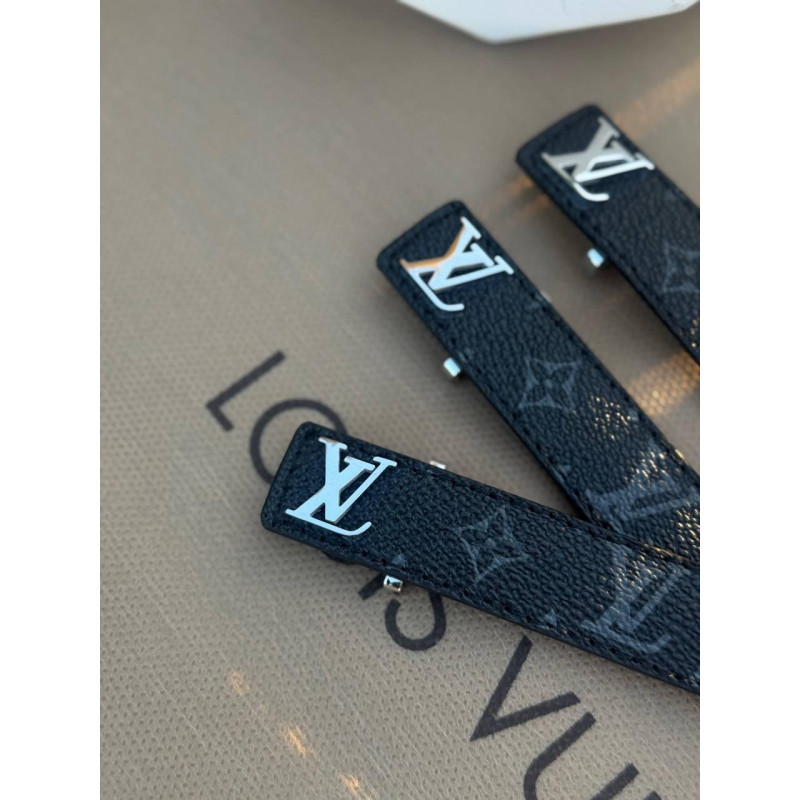 Браслет Louis Vuitton чоловічий чорний браслет Лв на руку чоловічий спортивний браслет Луї Вітон LV