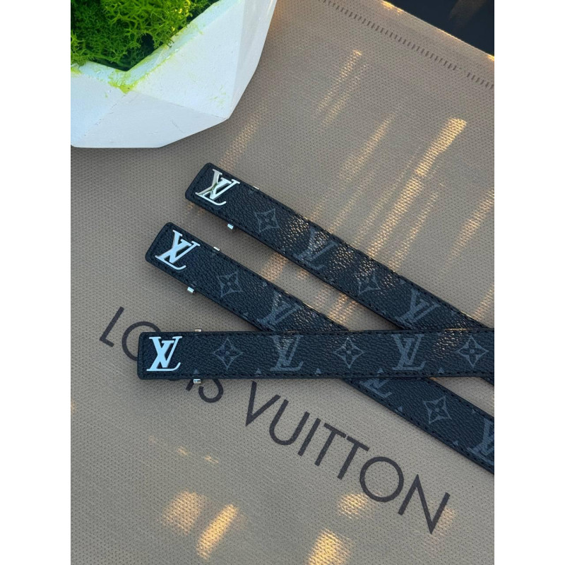 Браслет Louis Vuitton чоловічий чорний браслет Лв на руку чоловічий спортивний браслет Луї Вітон LV